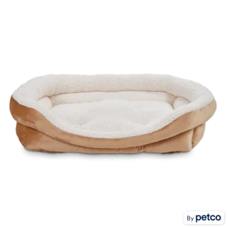 EveryYay Essentials Snooze Fest Nester Dog Bed, 32" L X 24" W