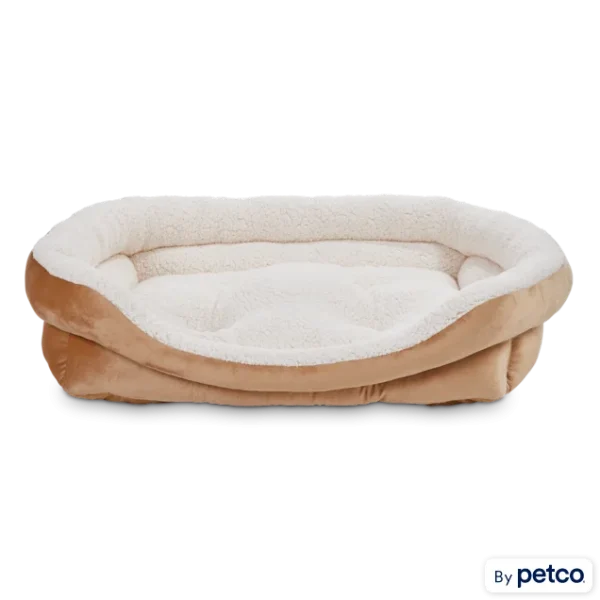 EveryYay Essentials Snooze Fest Nester Dog Bed, 32" L X 24" W