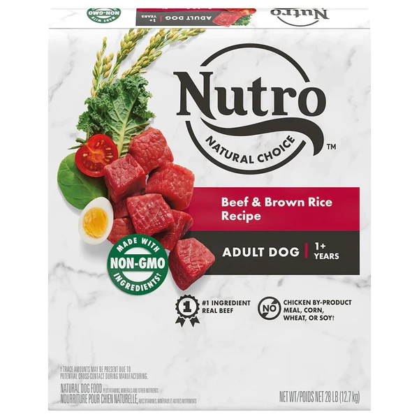 Nutro Products Natural Choice Adult Dry Dog Food Beef